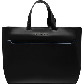 Piquadro Blue Square Shopper Bag Leather 40 cm