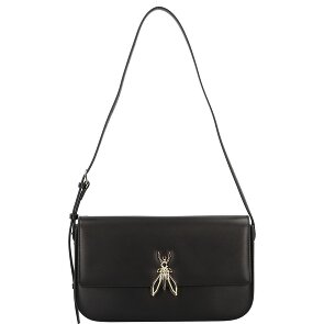 Patrizia Pepe Essential Fly Shoulder Bag Leather 31 cm
