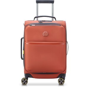 Delsey Paris Turenne Soft 4 wheels Cabin trolley 56 cm with expansion pleat