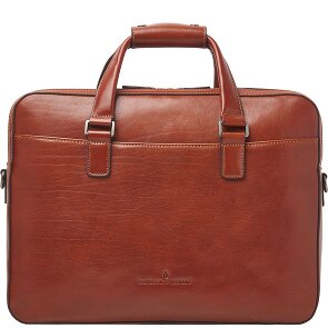 Castelijn & Beerens Paul briefcase leather 41 cm laptop compartment