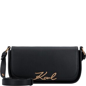 Karl Lagerfeld Signature Shoulder Bag Leather 24 cm
