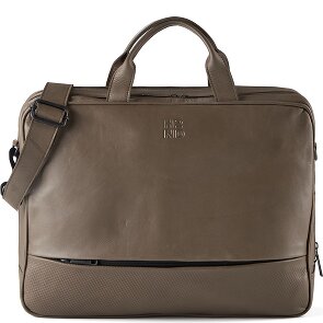 Harbour 2nd City Lights Briefcase Genuine Leather 40 cm Laptop compartment