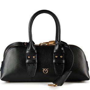 PINKO Bowling Bag Handbag Genuine Leather 29 cm