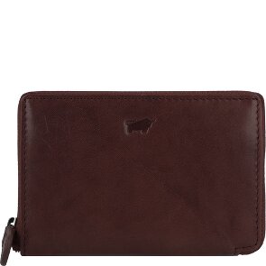 Braun Büffel Arezzo Credit card case RFID protection Leather 11.5 cm