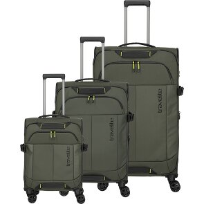 Travelite Briize 4 wheels Suitcase set 3-piece with expansion pleat Travelite Briize 4 wheels Suitcase set 3-piece with expansion pleat