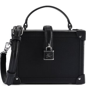 Karl Lagerfeld Autograph Mini Bag Handbag Genuine Leather 17.5 cm