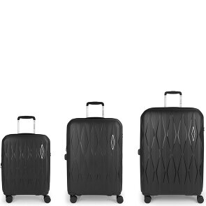 Gabol Infinity 4 wheels Suitcase set 3-piece with expansion pleat