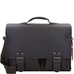 aunts & uncles Hunter Jack Messenger leather 45 cm laptop compartment