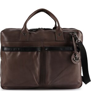 Harbour 2nd Urban Poets Briefcase Leather 50 cm Laptop compartment