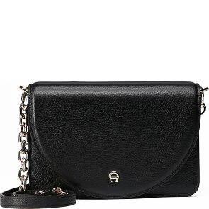 Aigner Shoulder bag RFID protection Leather 20 cm