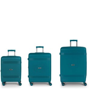 Gabol Saori 4 wheels Suitcase set 3-piece with expansion pleat