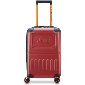 Jeep JH002B 4 wheels Cabin trolley XL 55 cm with expansion pleat