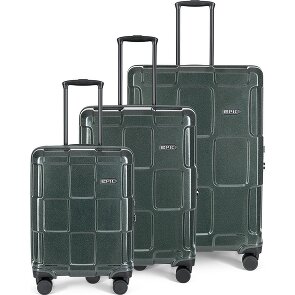 Epic Crate Reflex 4 Roll Suitcase Set 3pcs.