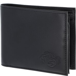 oxmox Leather Wallet RFID protection Genuine Leather 12 cm