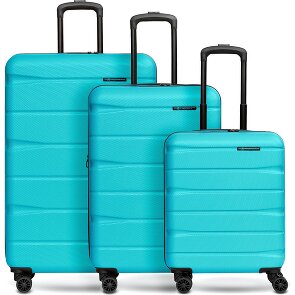 Franky Munich 4.0 4-wheel suitcase set 3-piece with stretch fold