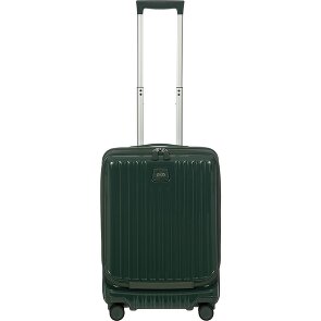 Bric's Positano 4 wheels Cabin trolley 55 cm with expansion pleat