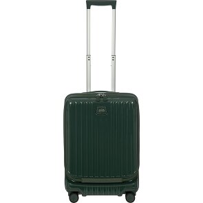 Bric's Positano 4 wheels Cabin trolley 55 cm with expansion pleat