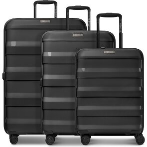 Redolz Pro PP 4 wheels Suitcase set 3-piece Expandable