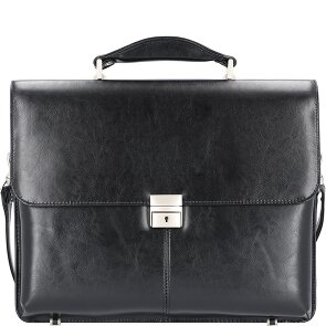 Alassio Faenza briefcase leather 40 cm laptop compartment