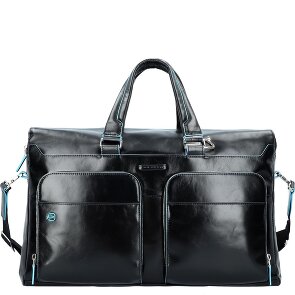 Piquadro Blue Square Weekender travel bag leather 47 cm laptop compartment