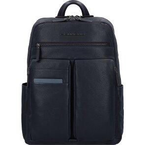 Piquadro Paavo Daypack Genuine Leather 43 cm Laptop compartment