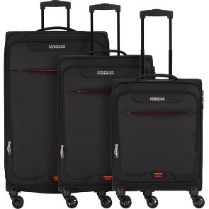 American Tourister Street Roll 4 wheels Suitcase set 3-piece with expansion pleat