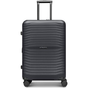 Stratic Shine 4 wheels Trolley 66 cm Expandable