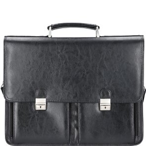 Alassio Veneto briefcase leather 42 cm laptop compartment