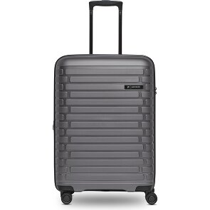 Pactastic Collection 04 THE MEDIUM + 4 wheels Trolley M 66 cm with expansion pleat