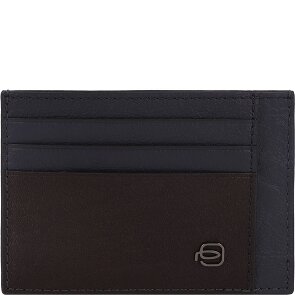 Piquadro Black Square Credit card case Leather 11 cm
