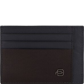 Piquadro Black Square Credit card case Leather 11 cm