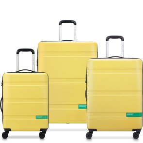 Delsey Paris x United Colors of Benetton Now Hardside 4-wheel suitcase set 3 pcs. with expansion fold Delsey Paris x United Colors of Benetton Now Hardside 4-wheel suitcase set 3 pcs. with expansion fold