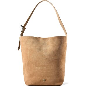 PINKO Bucket Shoulder Bag Genuine Leather 41 cm