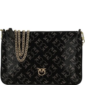 PINKO Flat Classic Clutch bag Leather 25 cm