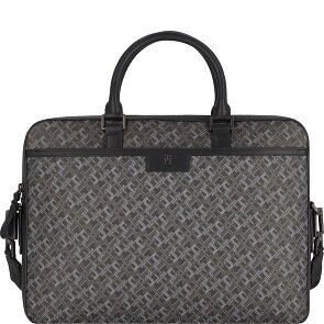 Tommy Hilfiger TH Monogram Briefcase Leather 40 cm Laptop compartment