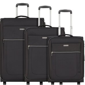 Paklite Valencia 2 wheels Suitcase set 3-piece with expansion pleat Paklite Valencia 2 wheels Suitcase set 3-piece with expansion pleat