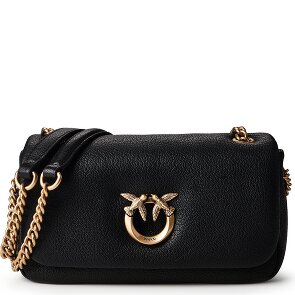 PINKO Love Soft Shoulder Bag Genuine Leather 22 cm