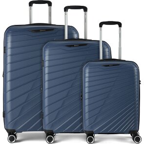 Benzi 5808 4 wheels Suitcase set 3-piece with expansion pleat