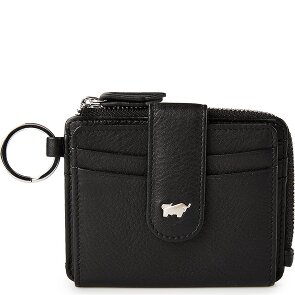 Braun Büffel Joy Credit card case RFID protection Genuine Leather 11 cm