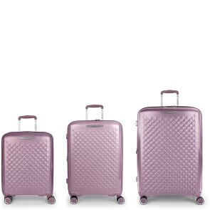 Gabol Queens 4 wheels Suitcase set 3-piece with expansion pleat Gabol Queens 4 wheels Suitcase set 3-piece with expansion pleat