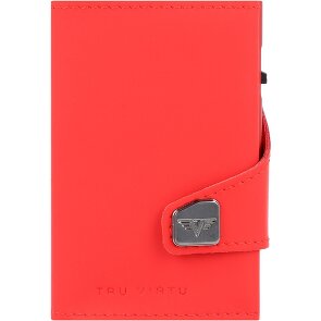 Tru Virtu Click & Slide credit card case wallet RFID leather 6.5 cm
