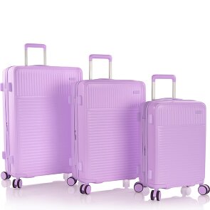Heys Pastel 4 wheels Suitcase set 3-piece with expansion pleat