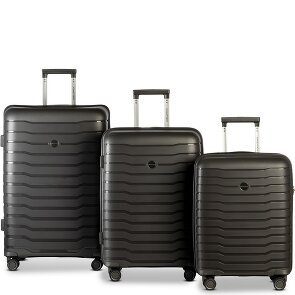 Worldpack Portland 4 wheels Suitcase set 3-piece
