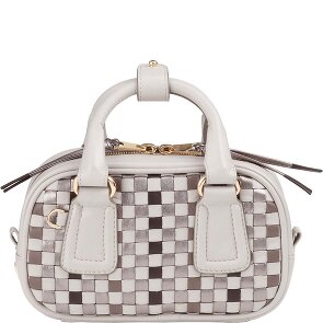 DuDu Woven Handbag Genuine Leather 20.5 cm