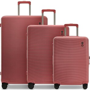 Echolac Ultima 4 wheels Suitcase set 3-piece with expansion pleat