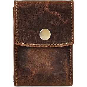 Greenburry Vintage Credit card case RFID protection Leather 7 cm