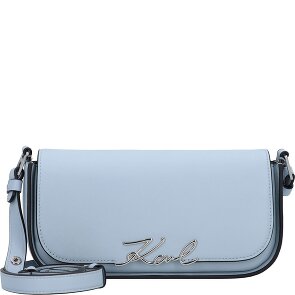 Karl Lagerfeld Signature Shoulder Bag Leather 24 cm