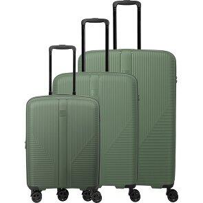 Travelite Air Stripe 4 wheels Suitcase set 3-piece Expandable
