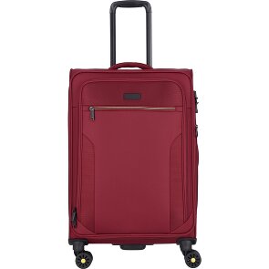 d&n Travel Line 9704 4 wheels Trolley M 68 cm with expansion pleat