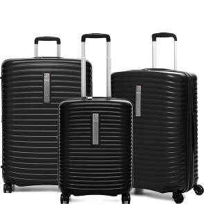 MODO by Roncato Vega 4 wheels Suitcase set 3-piece with expansion pleat